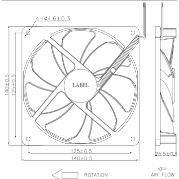Fans/EVERFLOW_Fan/DC_Axial_fan/140x140x25MM_SERIES.png