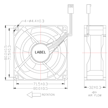 Fans/EVERFLOW_Fan/DC_Axial_fan/80x80x32MM_SERIES.png